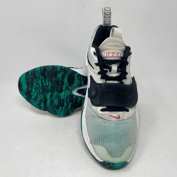 Nike Zoom Freak 3 Sneakers Mens Sz 8 White & Teal 7,0,9:K.5.7 - Picture 9 of 13